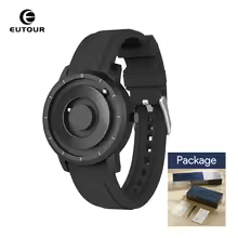 EUTOUR 高品質マグネット腕時計 クラシックデザイン・5ATM防水対応 E024 アップグレードエディション