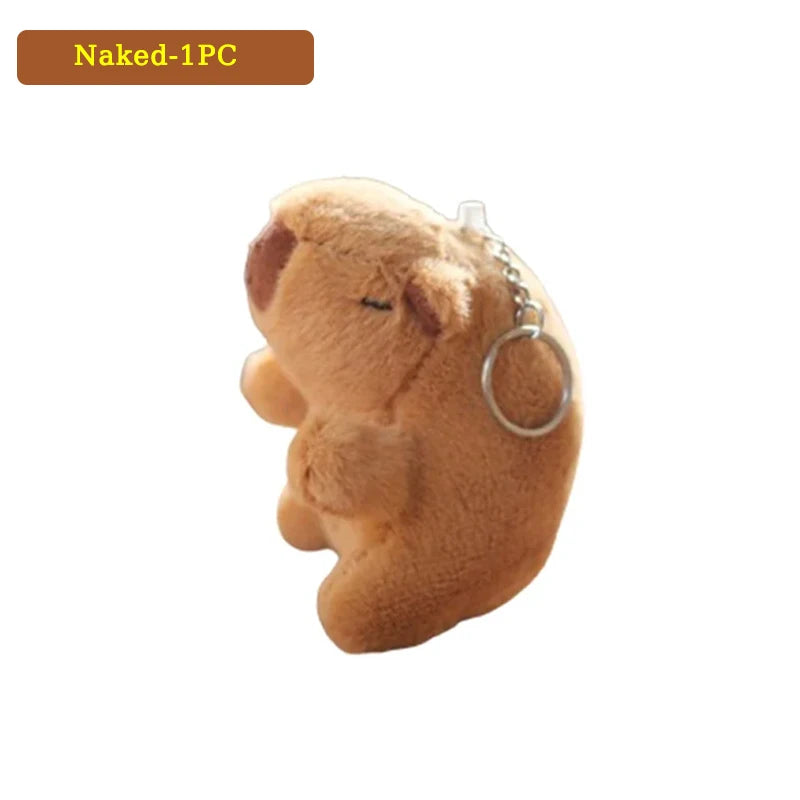 ふわふわカピバラ&イルカぬいぐるみチャーム – バッグに付けてもっと可愛く♪