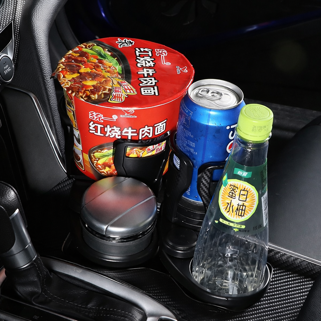 車内スペースを2倍に。置くだけで完成する、究極のマルチ収納ホルダー。