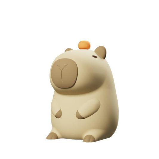 🌟 CapyWORLD ふれあいカピバラライト | USB充電式・癒しのナイトライト・ギフトに最適！