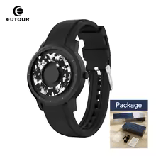 EUTOUR 高品質マグネット腕時計 クラシックデザイン・5ATM防水対応 E024 アップグレードエディション