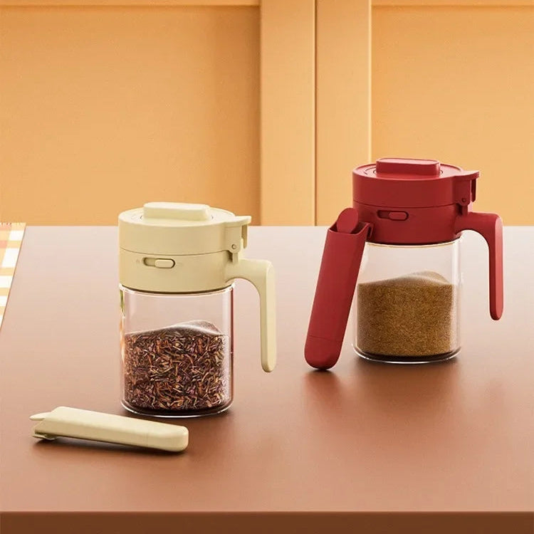 【3in1 多機能】SmartSeason 調味料マルチガラスジャー